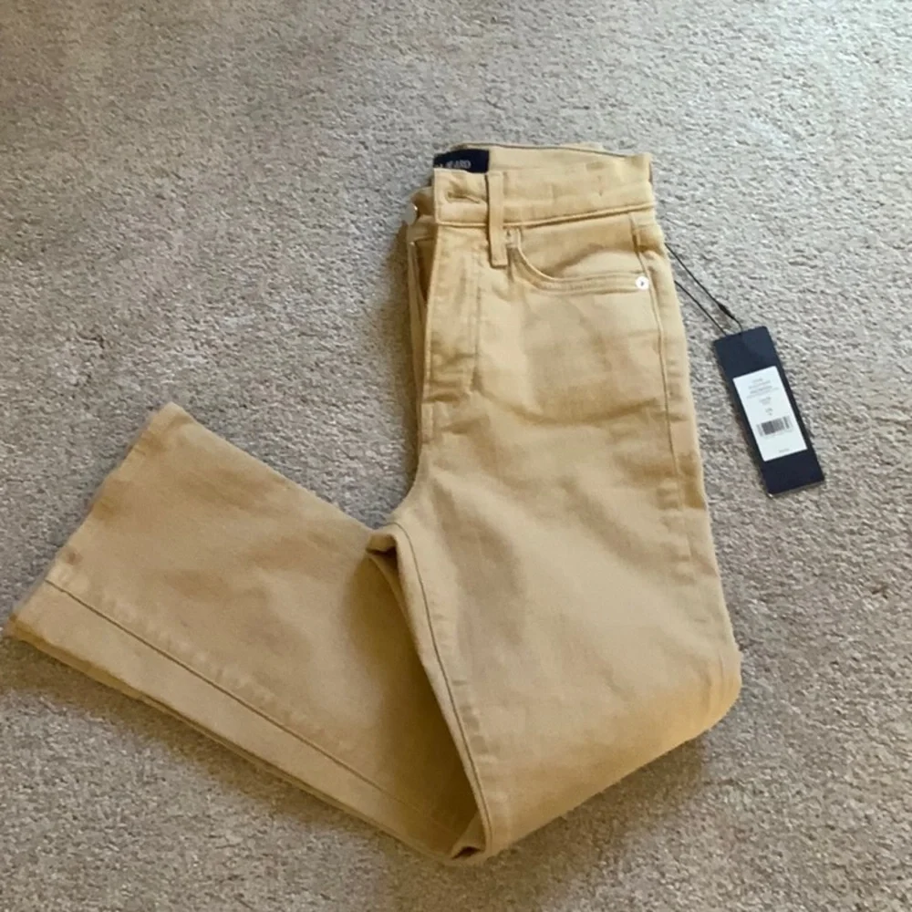 Veronica Beard Carolina Ankle Skinny Flare High Rise Jean in Stone Khaki 25 NWT - Picture 2 of 6